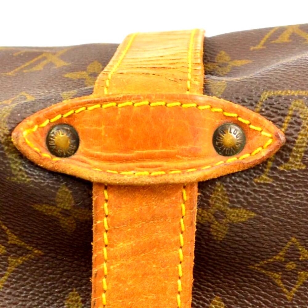 ⭐🔥AUTHENTIC🔥⭐Louis Vuitton Saumur 35 Crossbody bag - Picture 6 of 15